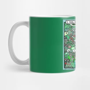 100 Frogs Mug